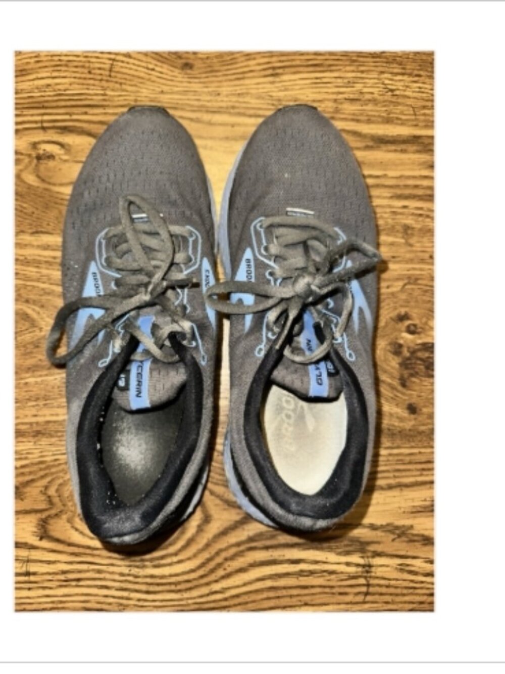 Brooks Glycerin 18 Women's Running Shoes Size 8.5B Gray Blue 👟💙